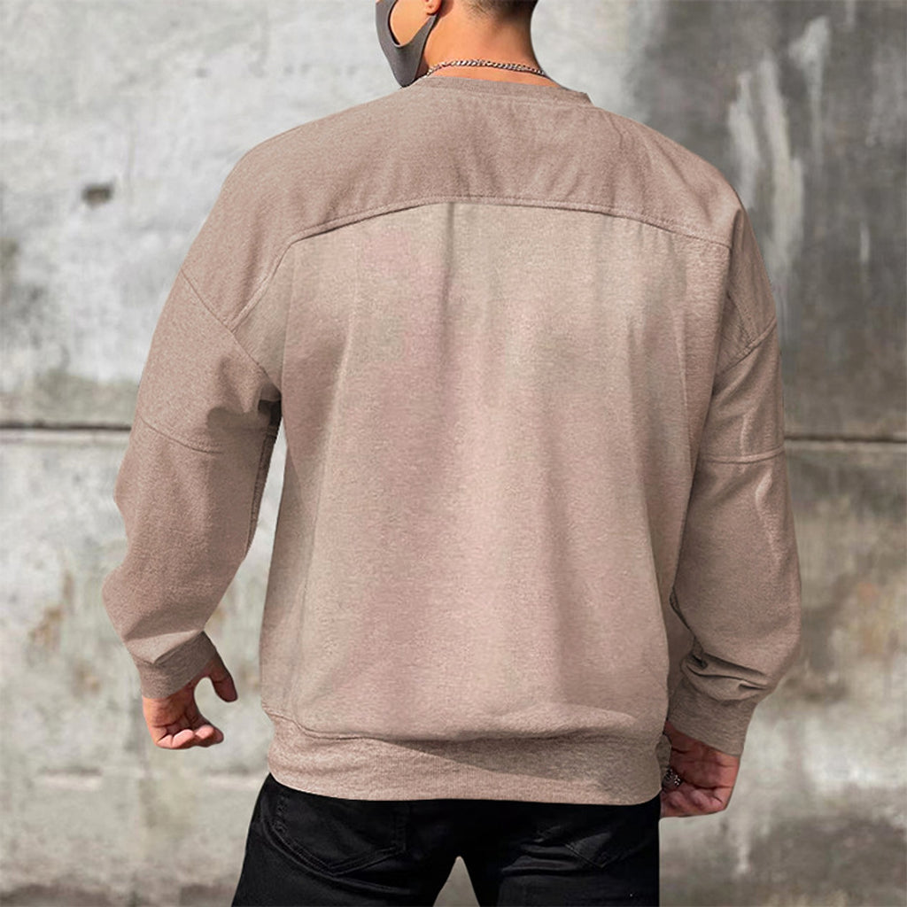 Men's Sweater Wear Loose Plus Size Terry - enhanced image 4
