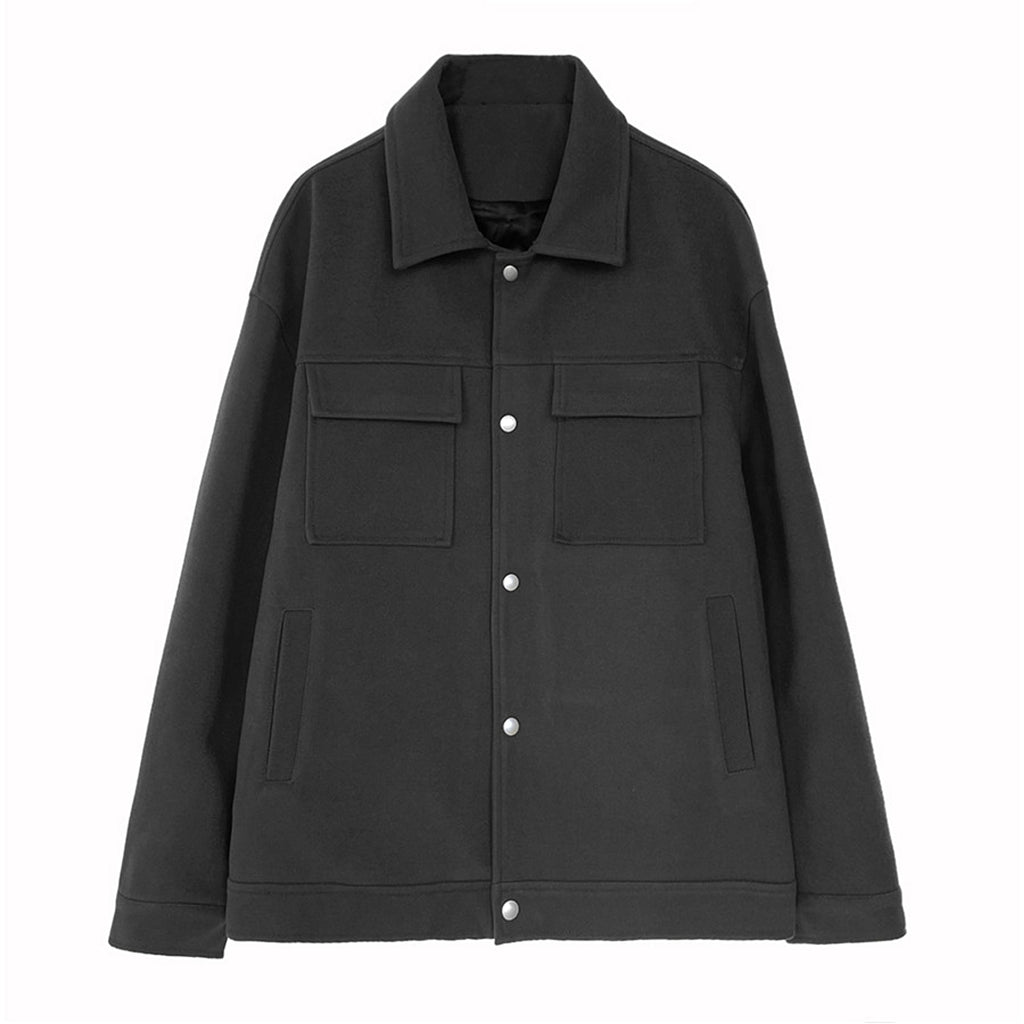 Men's Thick Loose Casual Short Jacket - enhanced image 4