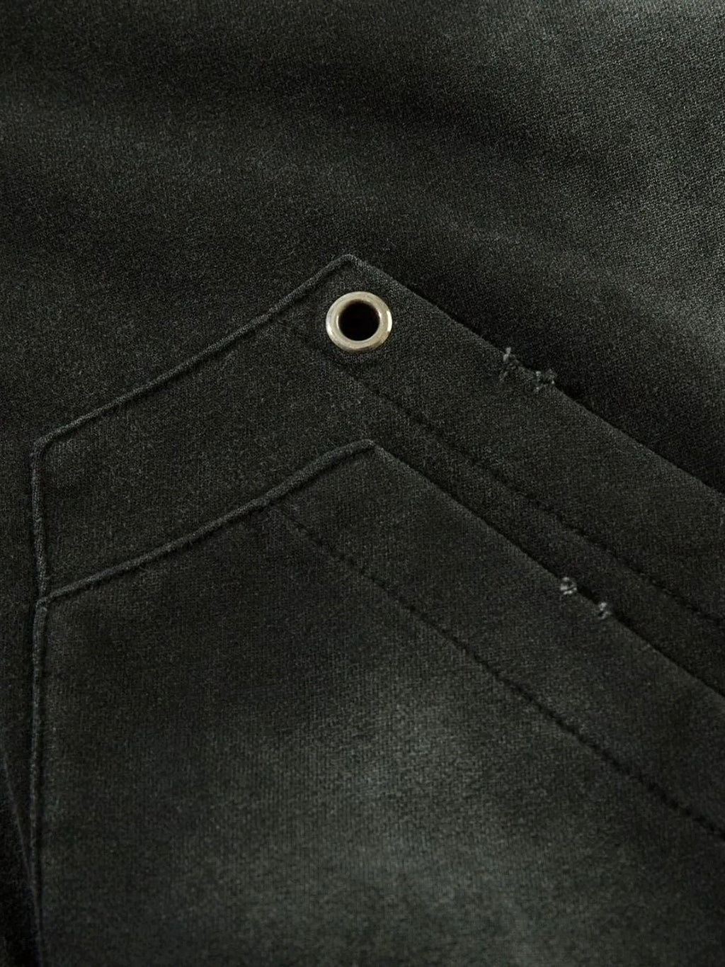 Men's Washed Zip-Up Oversized Hoodie - enhanced image 4