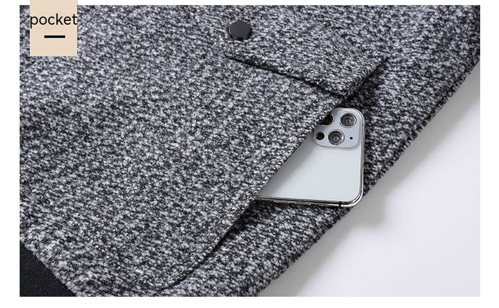 Middle-aged And Elderly Men's Jacket - enhanced image 4