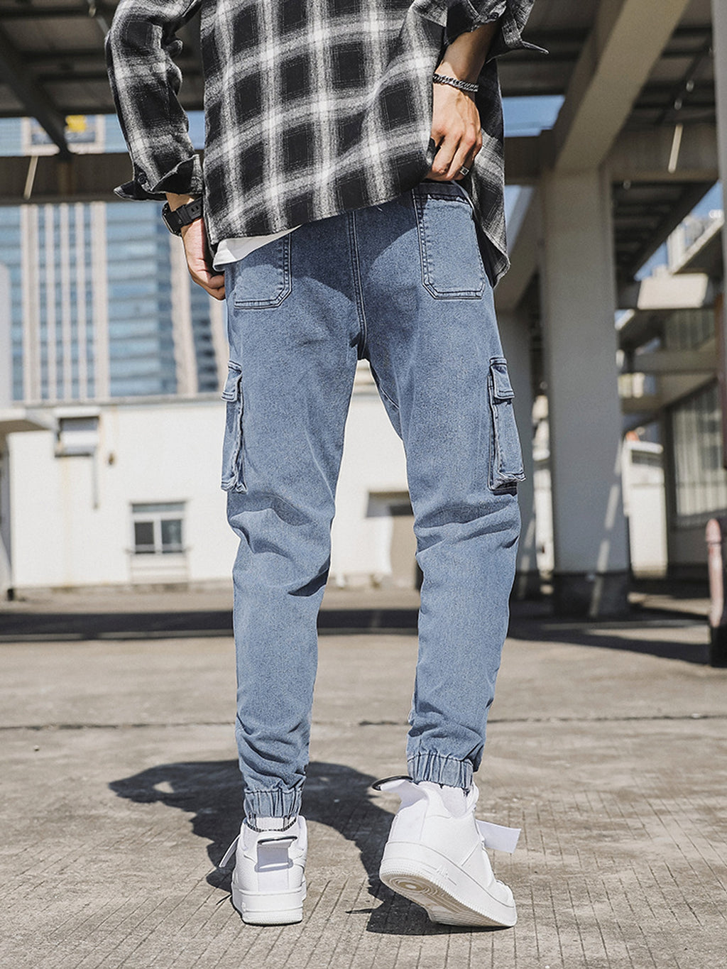 Casual Cargo Pants (Jeans) Men - enhanced image 4