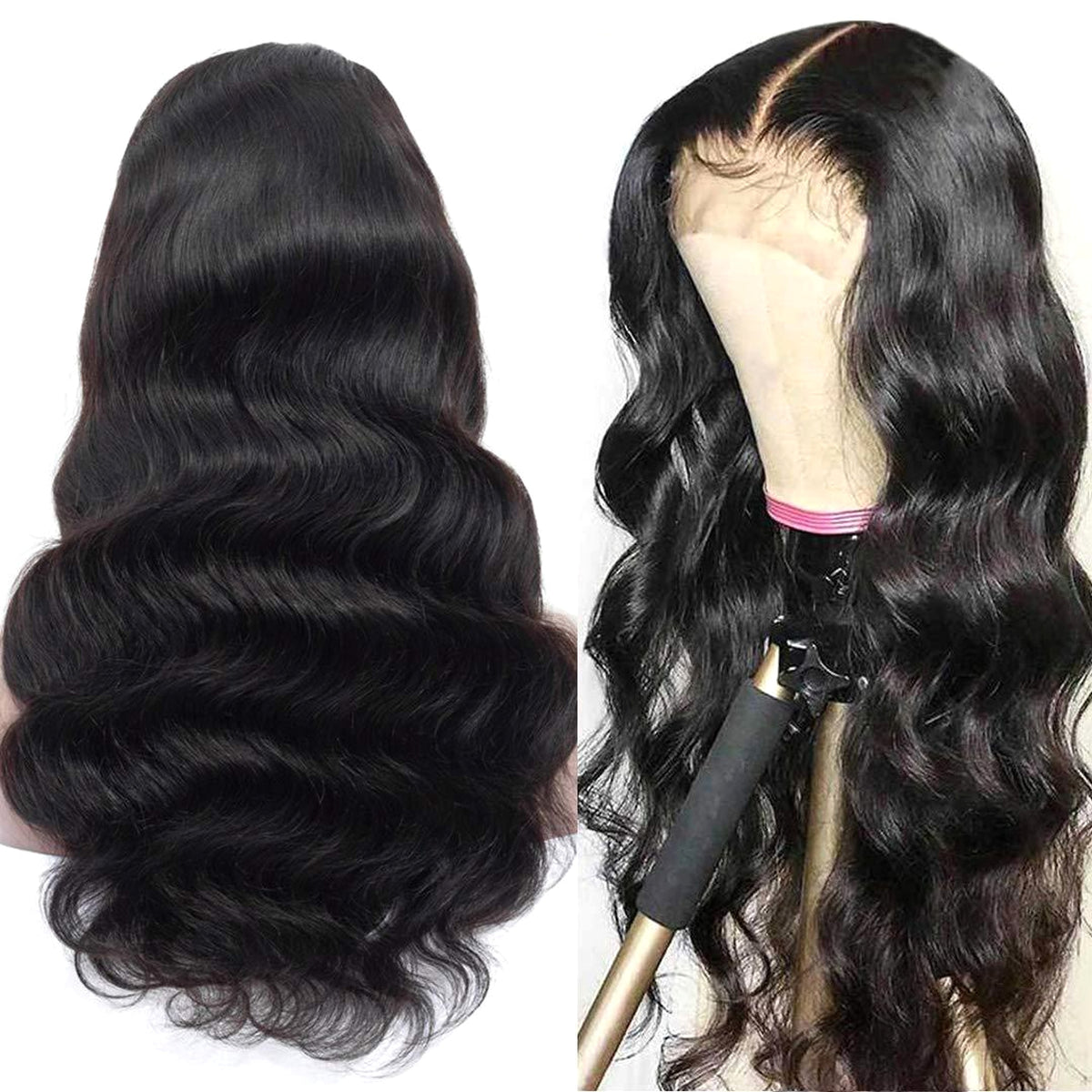 LuxeWave Natural Wig Real Hair - LuxeWave - enhanced image 4