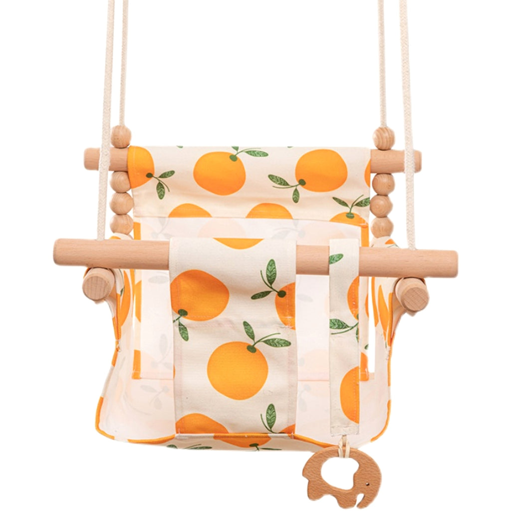 Naturoo™ – Cotton Canvas Baby Swing Chair - enhanced image 4