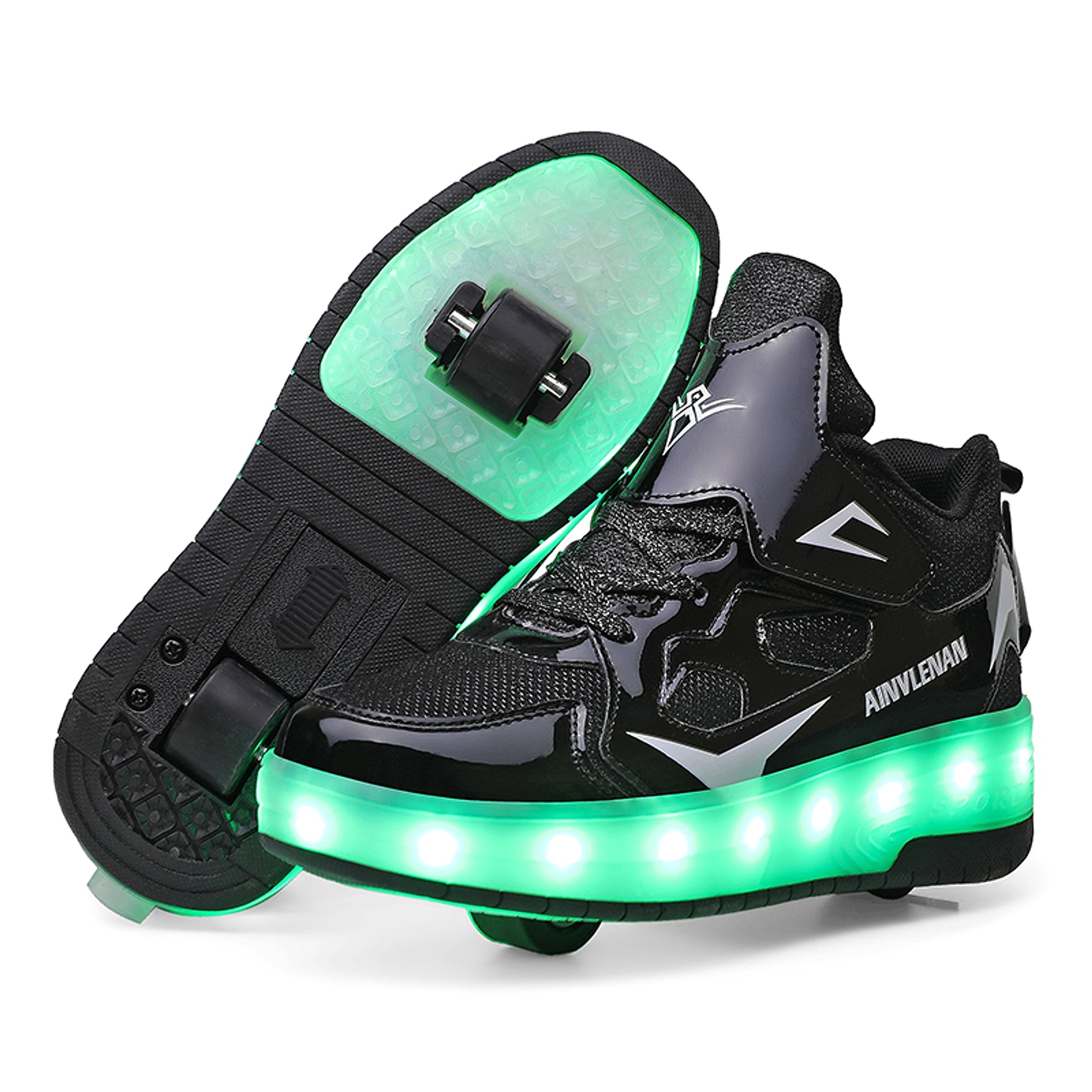 New Boy Student Roller Skating Shoelace Wheels - enhanced image 4