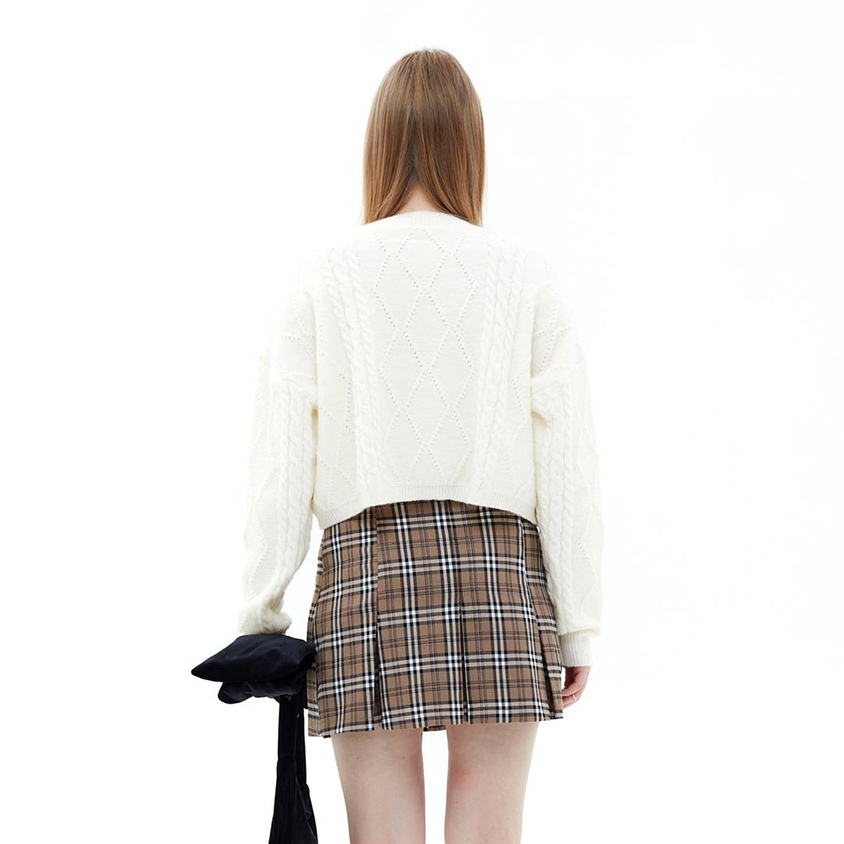 New Solid Pearl Sweater Loose And Versatile For Women - enhanced image 4
