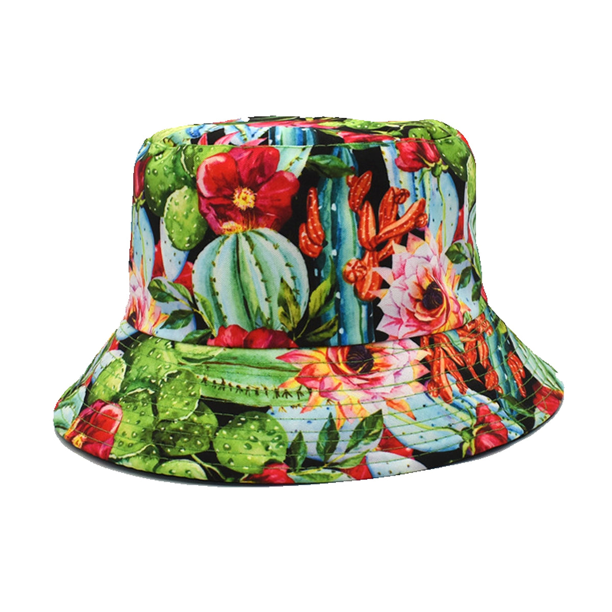 Outdoor Sun Protection Printed Hat - enhanced image 4