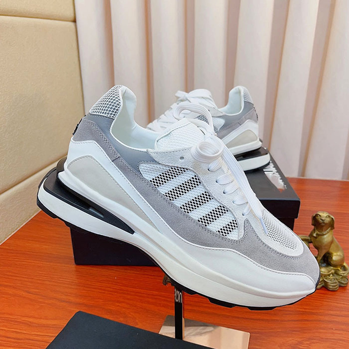 Pappies™ – Thick Bottom Colorblock Sneakers - enhanced image 4