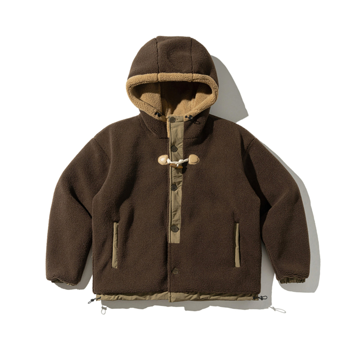 Polar Fleece Cotton-padded Jacket For Men And Women - enhanced image 4