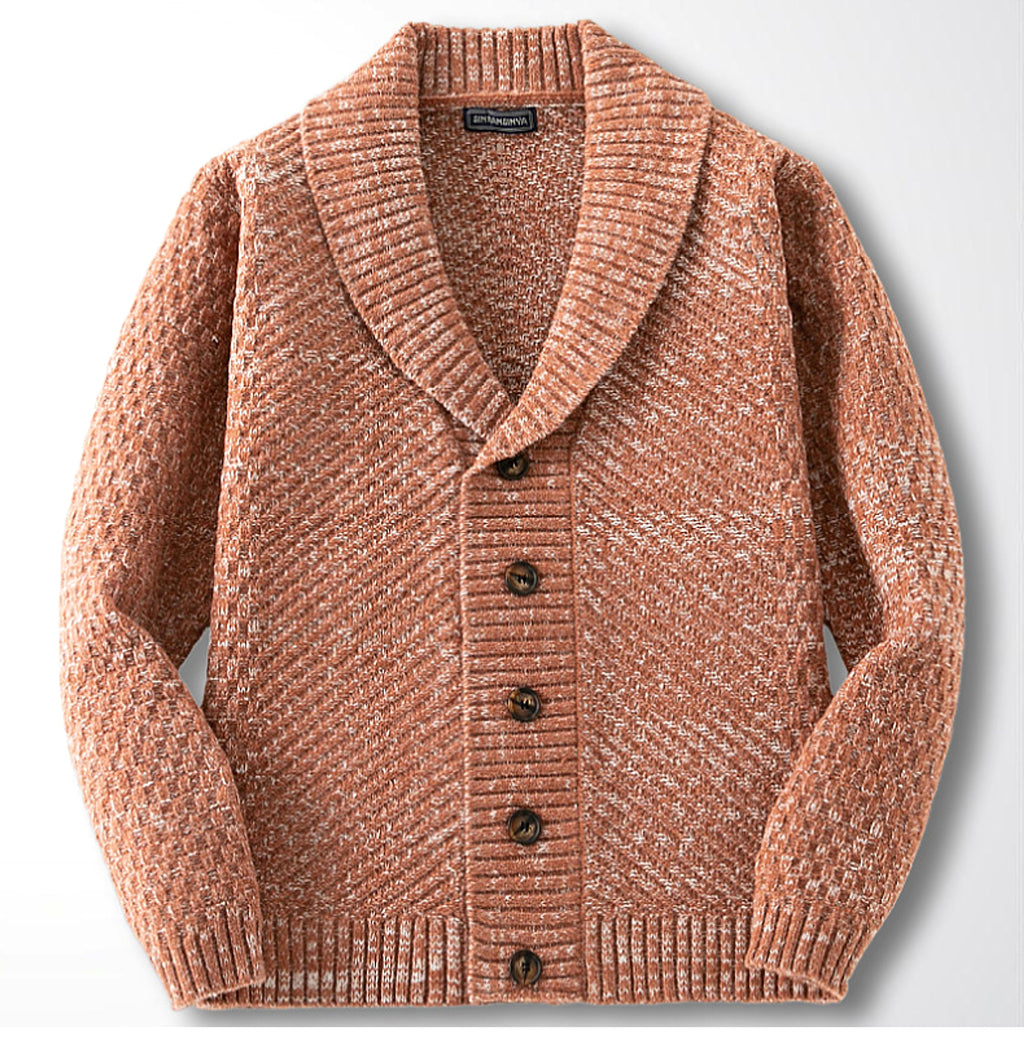 Polyester Men's Long-sleeved Thick Needle Sweater Sweater - enhanced image 4