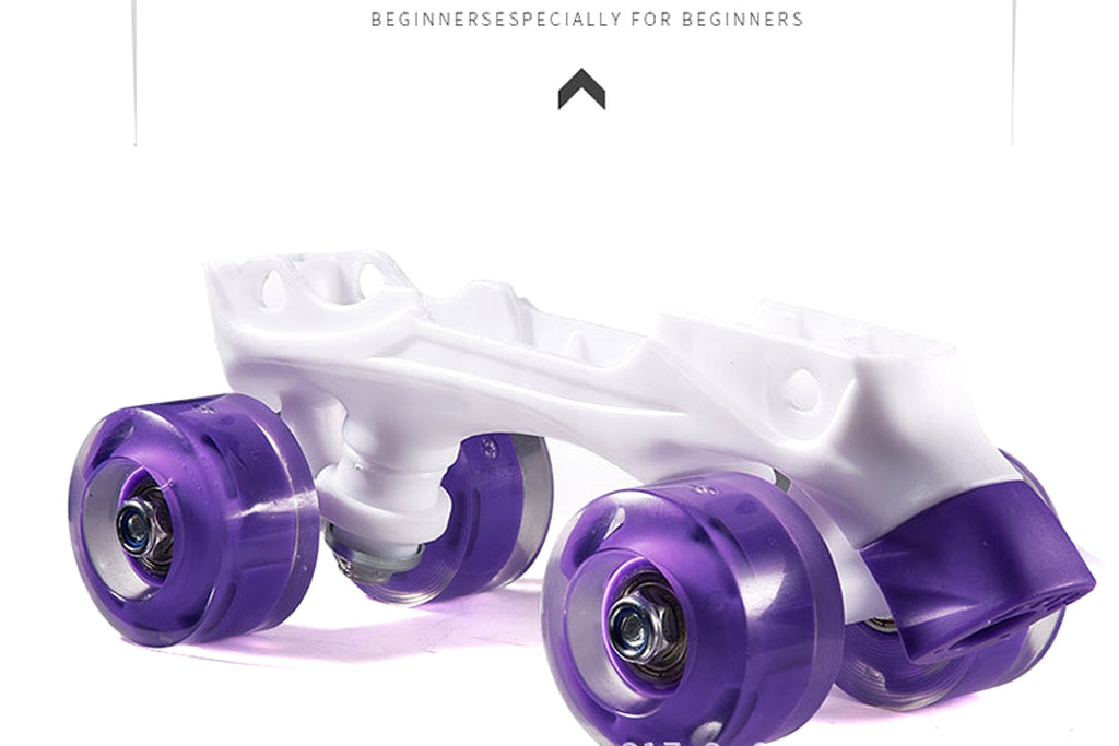 PU Full  Children's Roller Skates Double Row - enhanced image 4