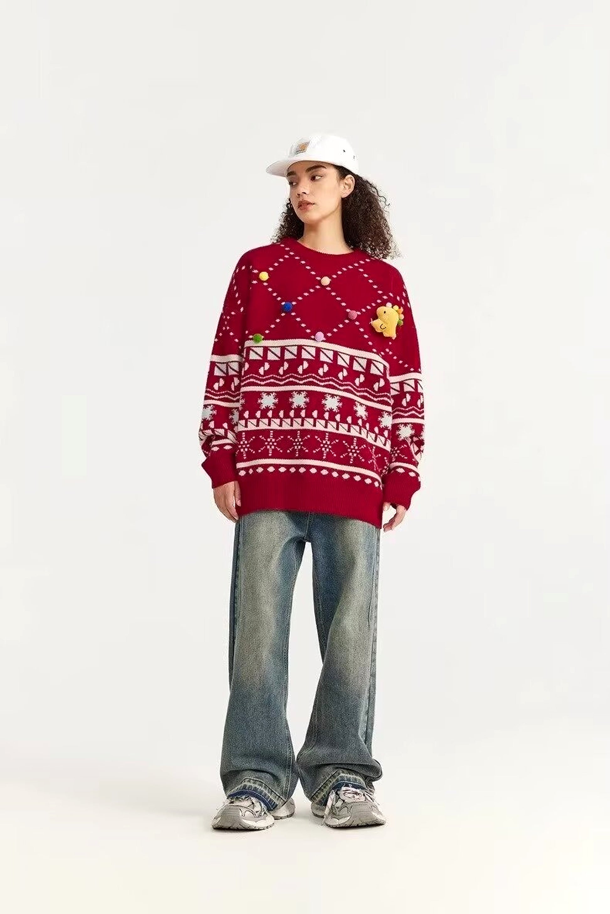 Round Neck Sweater Sweater Boy's Undershirt - enhanced image 4
