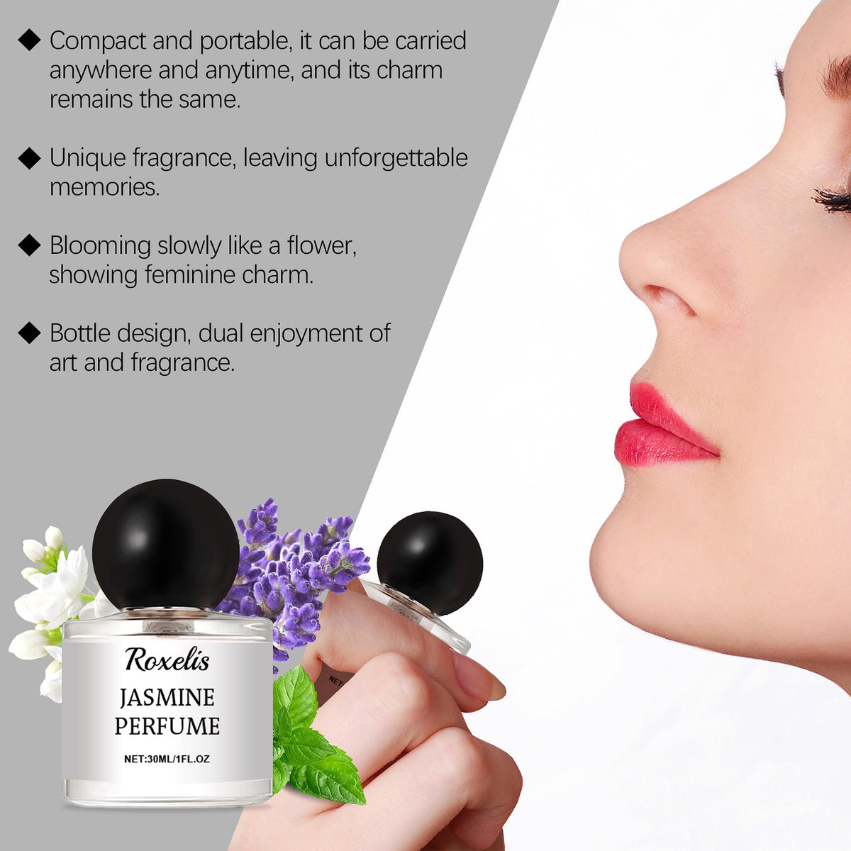 Roxelis Jasmine | Edition 2025 – Romantic Party Perfume (30ml) - enhanced image 4