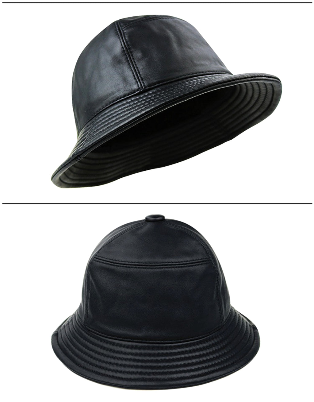 Sheepskin Warm Dome Bucket Hat - enhanced image 4