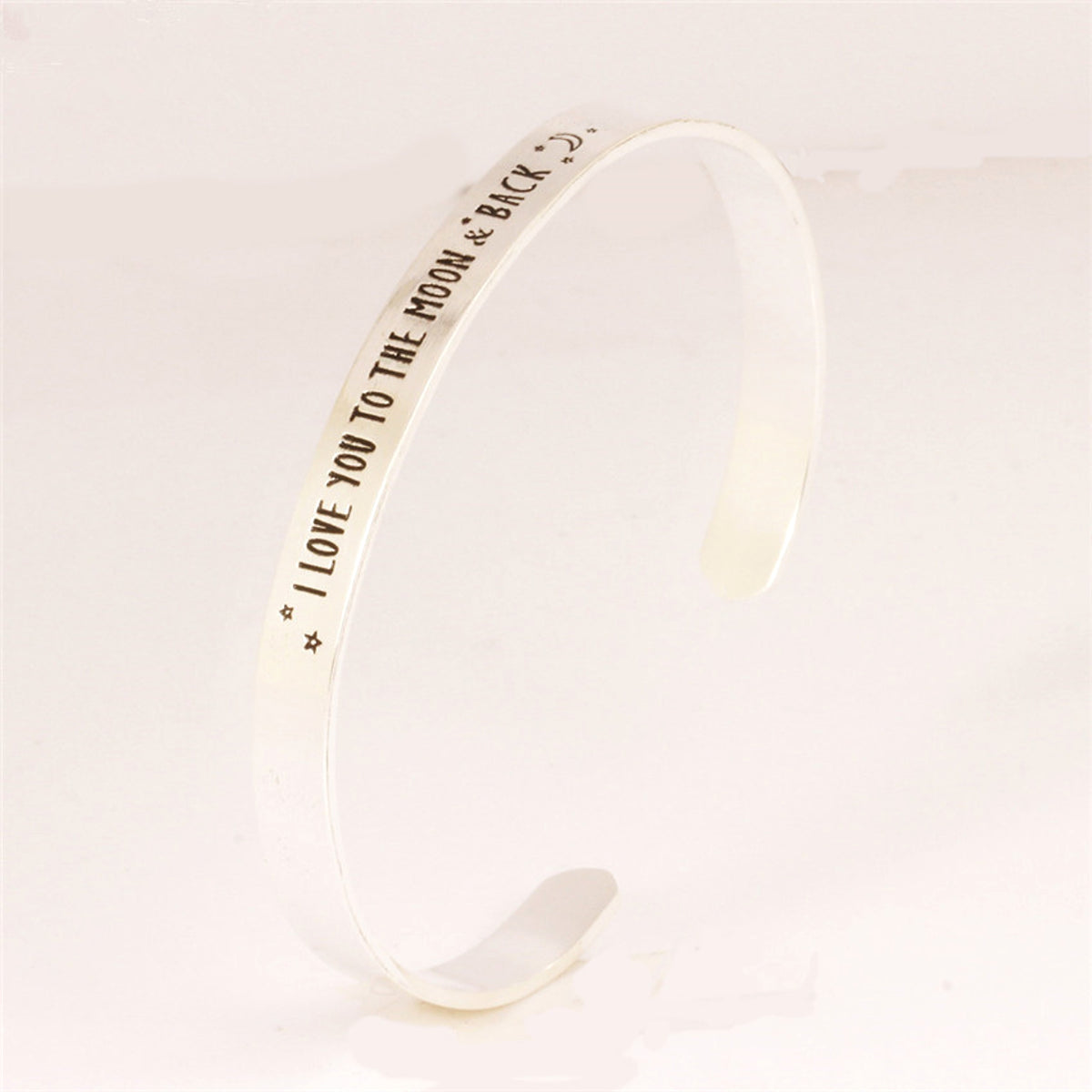 💖 Personalized Adjustable Cuff Bracelet – Your Words, Your Style - enhanced image 4