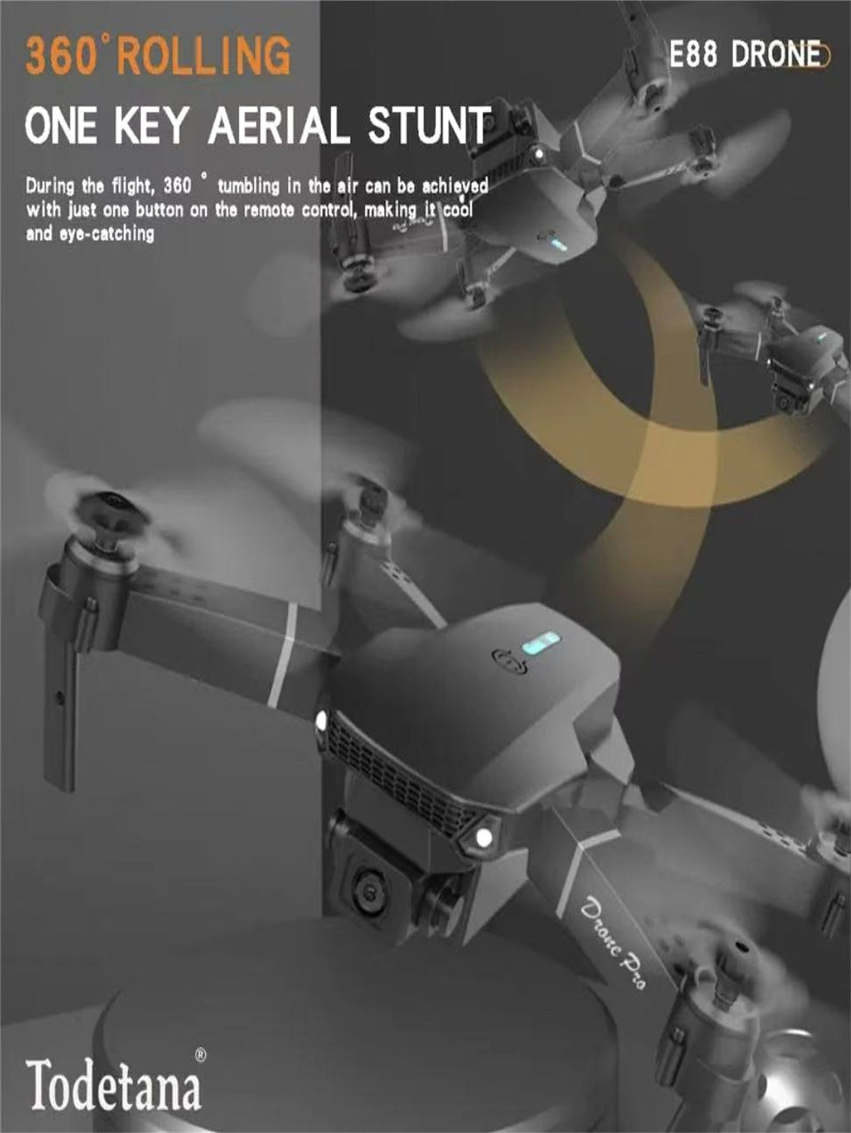 SkyCapture™ – Foldable Smart Camera Drone with 1 Battery (US Warehouse) - enhanced image 4