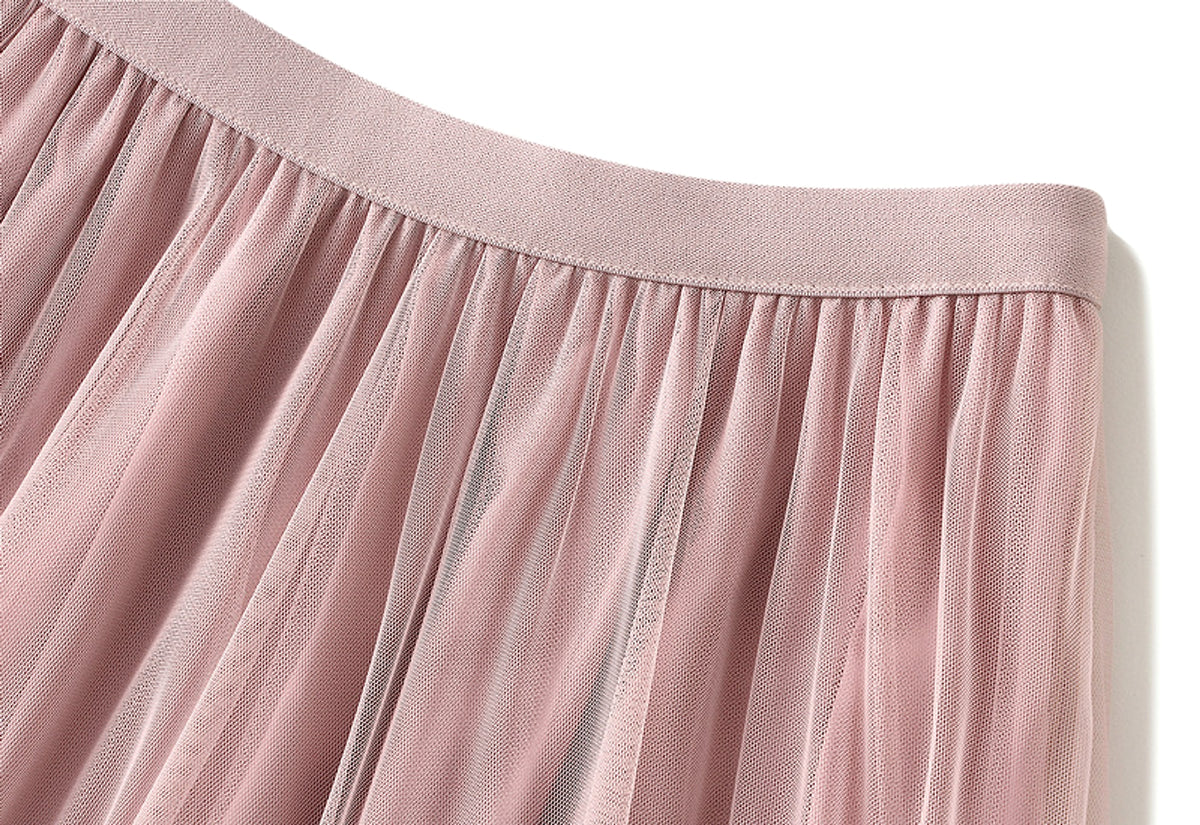 Slimming Multi-layer High-grade Gauze Skirt High-grade Skirt - enhanced image 4