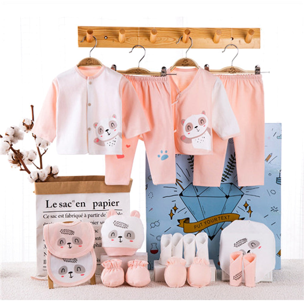 SnuggleBox™ – 15-Piece Cotton Newborn Gift Set - enhanced image 4