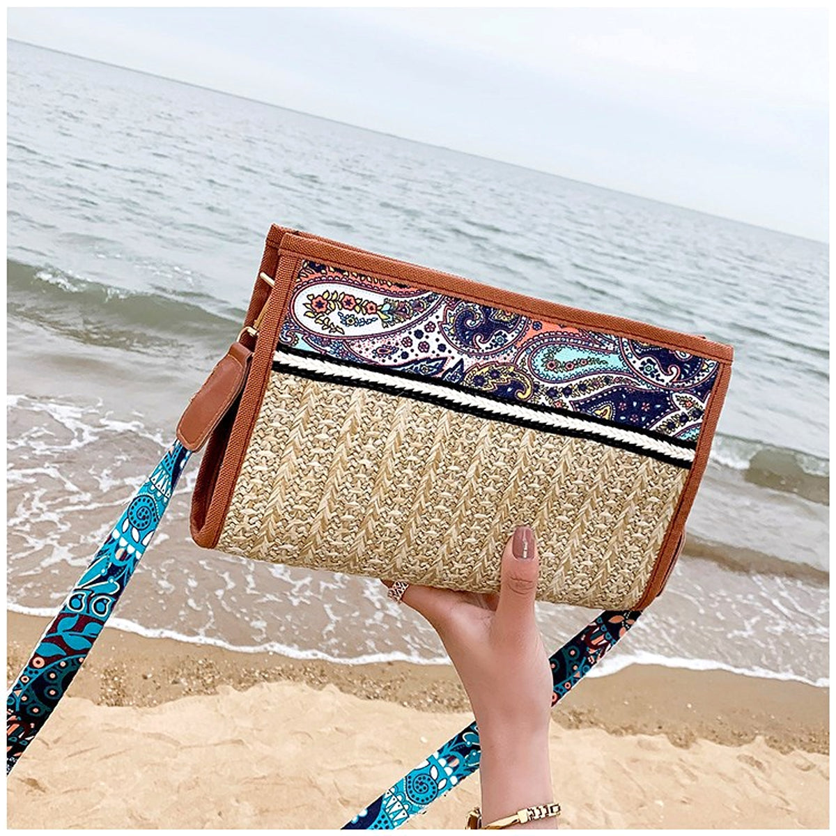 SolunaWeave™ – Ethnic Breeze Crossbody - enhanced image 4