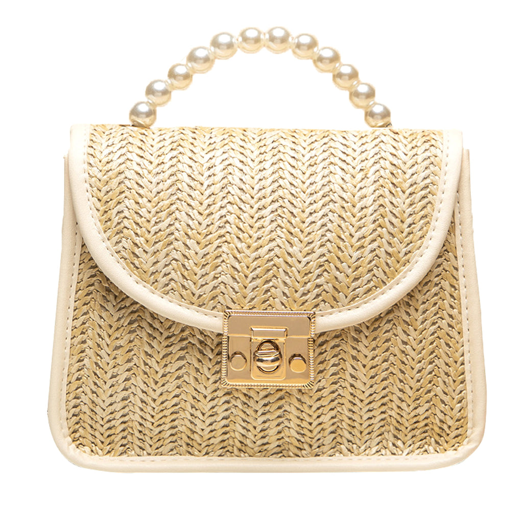 SolunaWeave™ – Petite Pearl Straw Bag - enhanced image 4