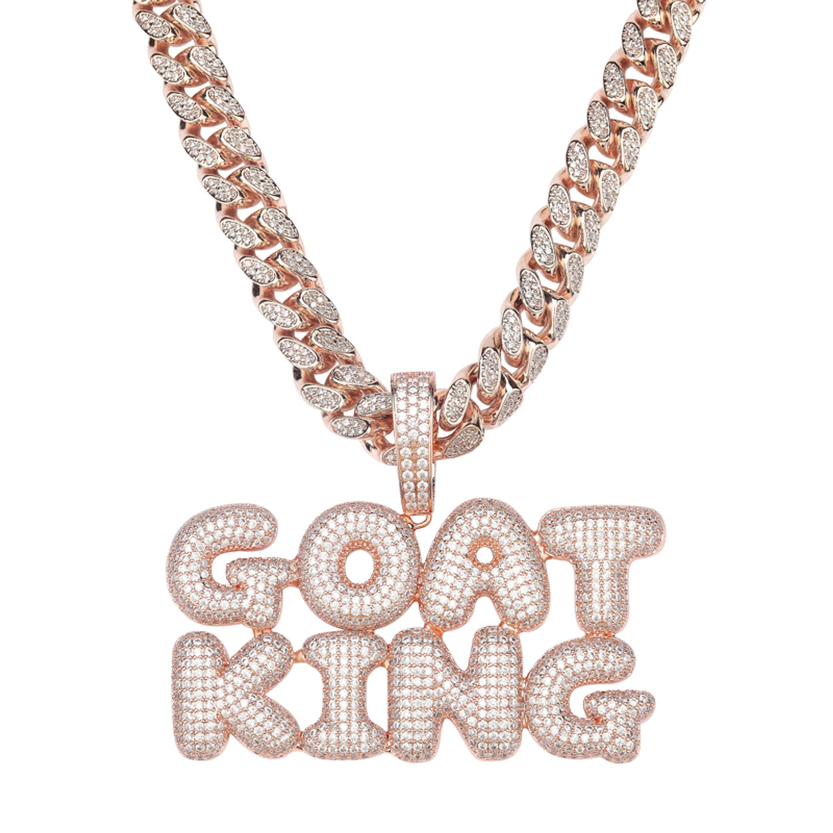 Stitchable Custom Hip Hop Necklace - enhanced image 4