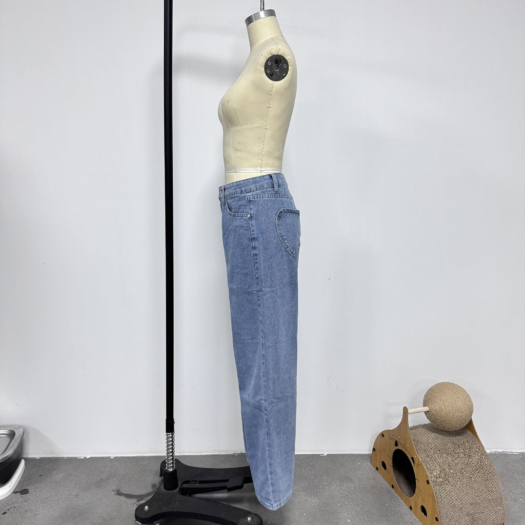 Straight Fit Denim Jeans – 25 Edition - enhanced image 4