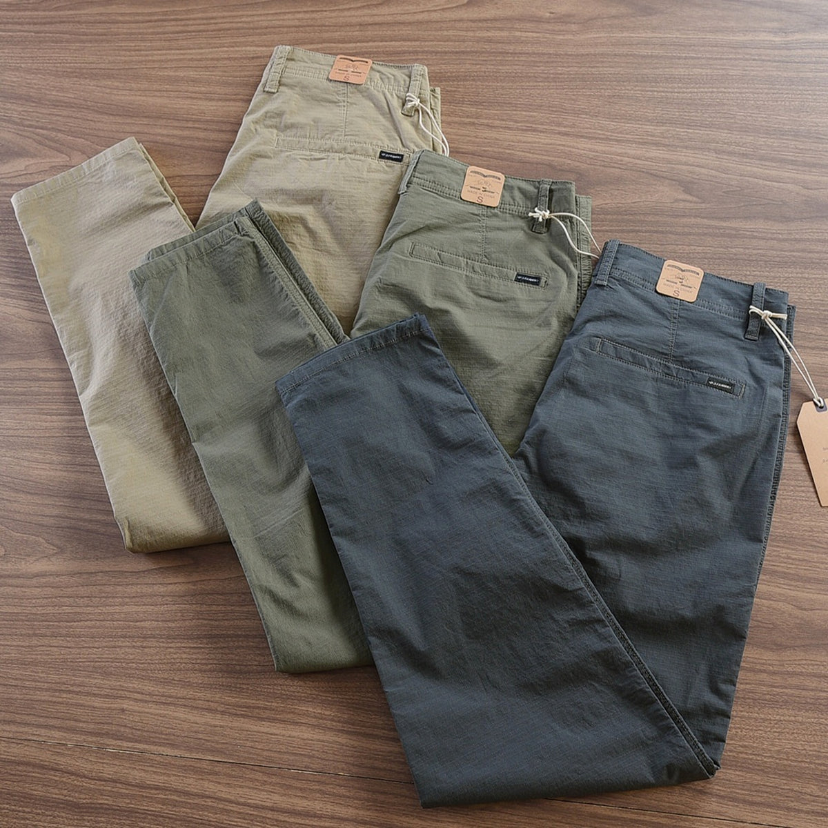 Summer Thin Breathable Men's Pencil Long Pants Jeans - enhanced image 4