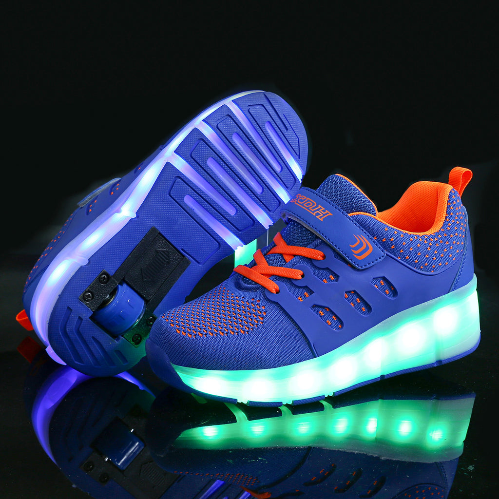 Switch Charging LED Light Children Adult Roller Skates Ultralight Wheel Shoes - enhanced image 4