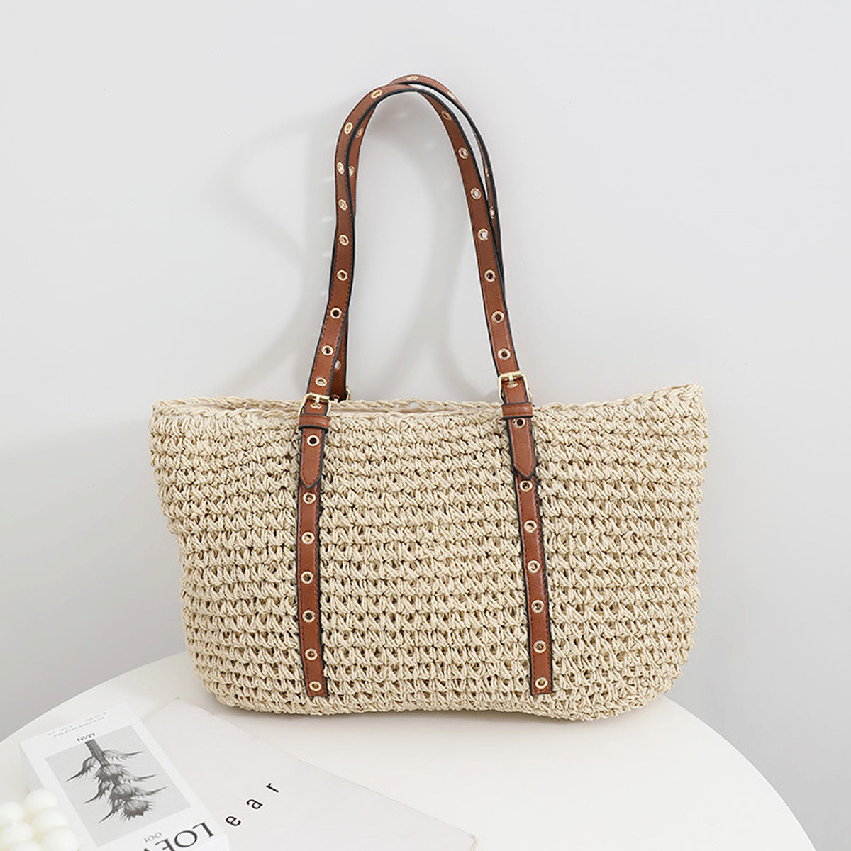 TerraWeave™ Tote – Natural Woven Edition - enhanced image 4