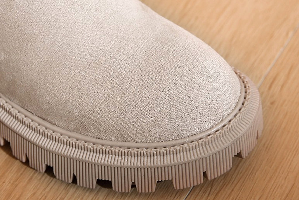Trade Cotton-padded Shoes Fur Snow Boots Fleece-lined Casual Martin - enhanced image 4
