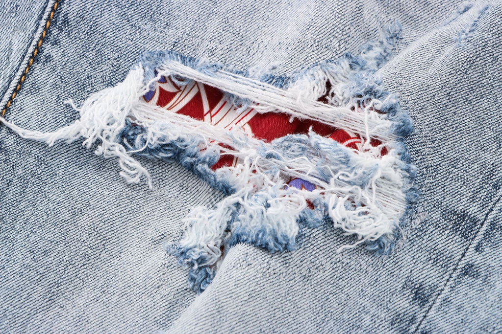 Trendy Washed White Scum Men's Jeans – Slim Fit, Hand-Finished - enhanced image 4