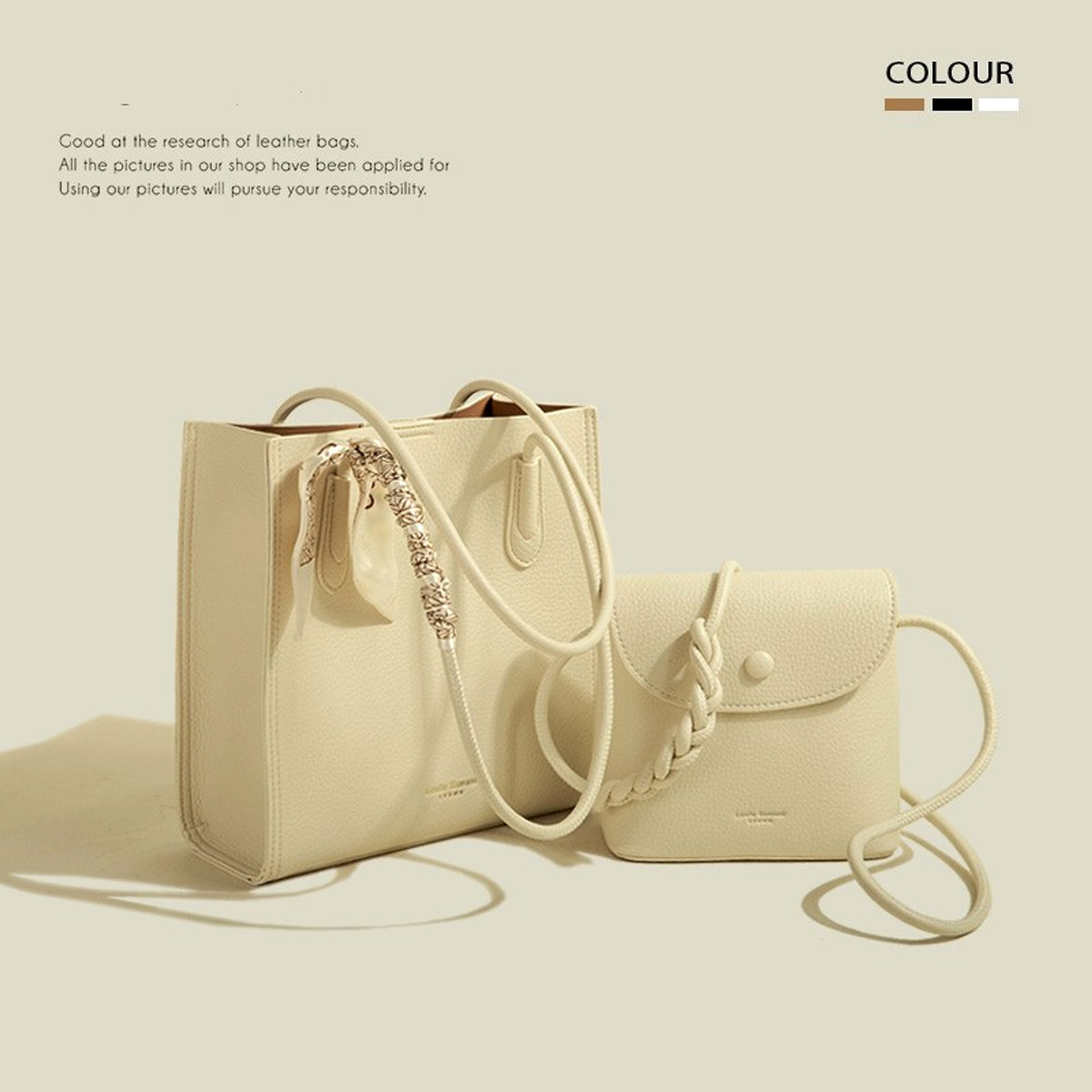 Tressarti™ – All-Matching Texture Combination Bags (2-in-1 Set) - enhanced image 4