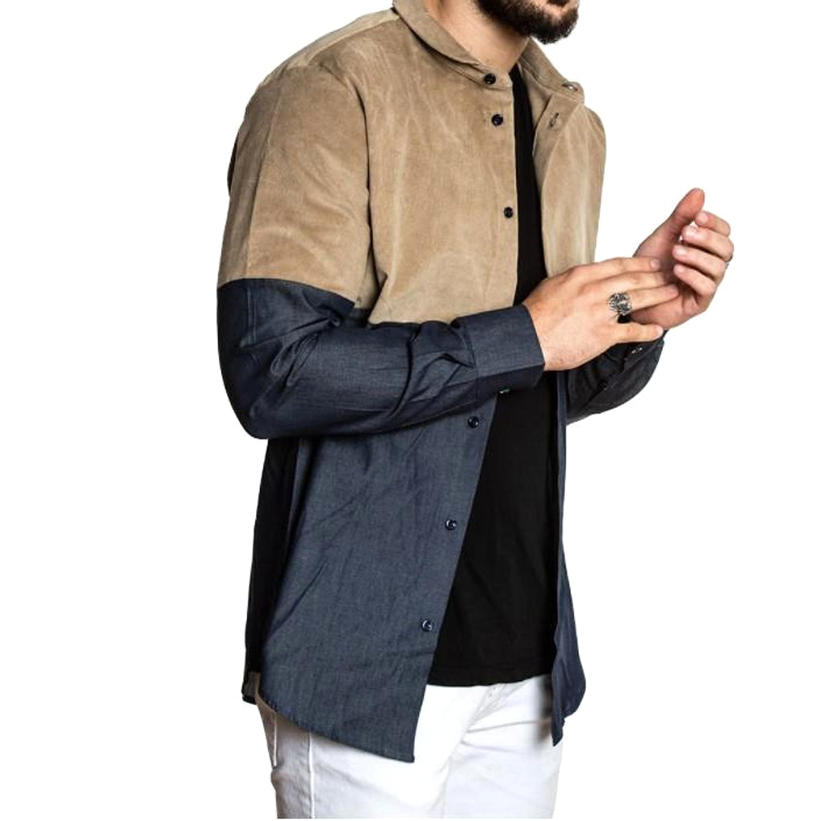 Two-Tone Fusion Shirt – Haute Edition 25 - enhanced image 4