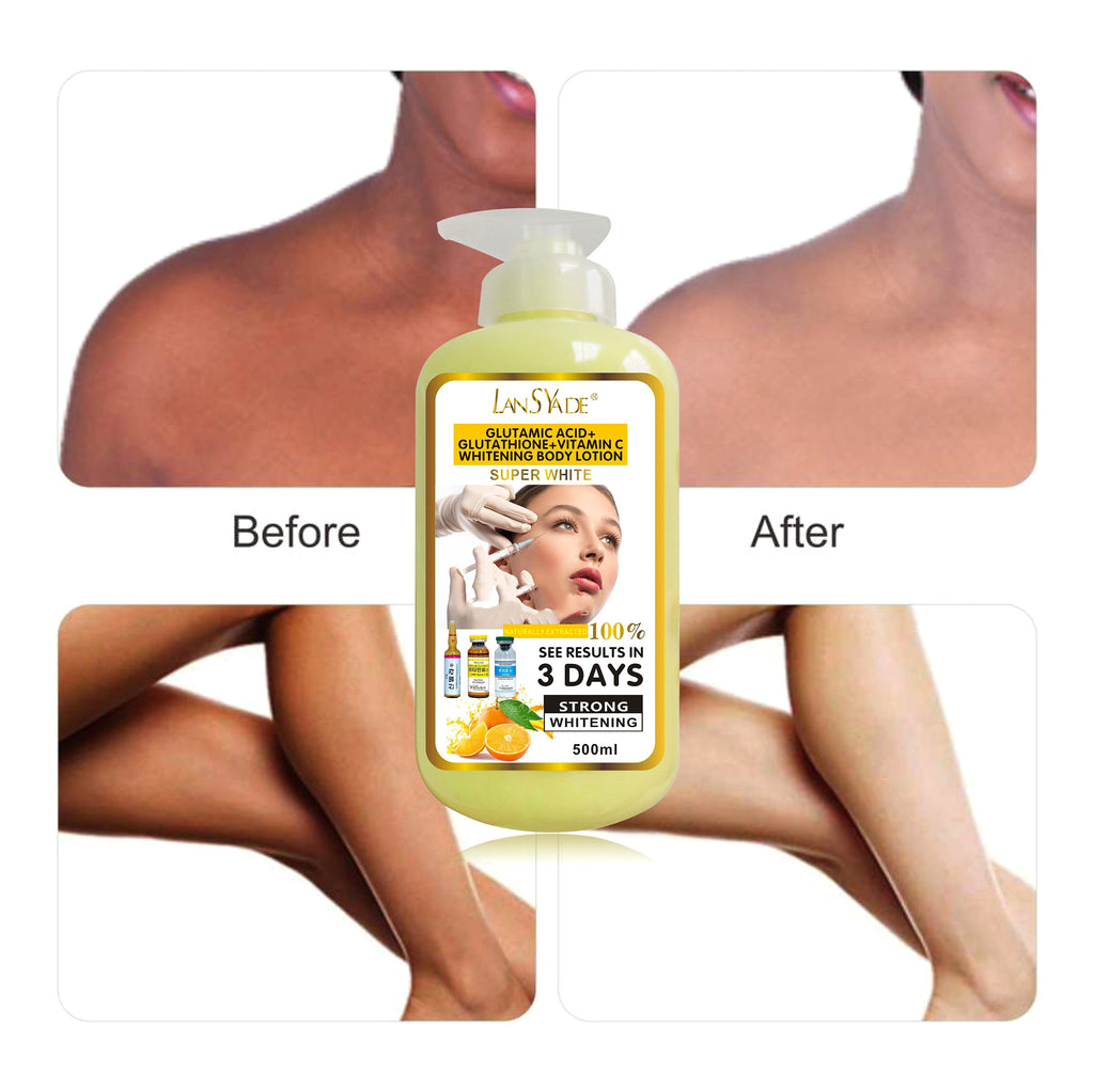 VC Glutathione Body Lotion – Even-Toned & Deeply Hydrated Skin - enhanced image 4