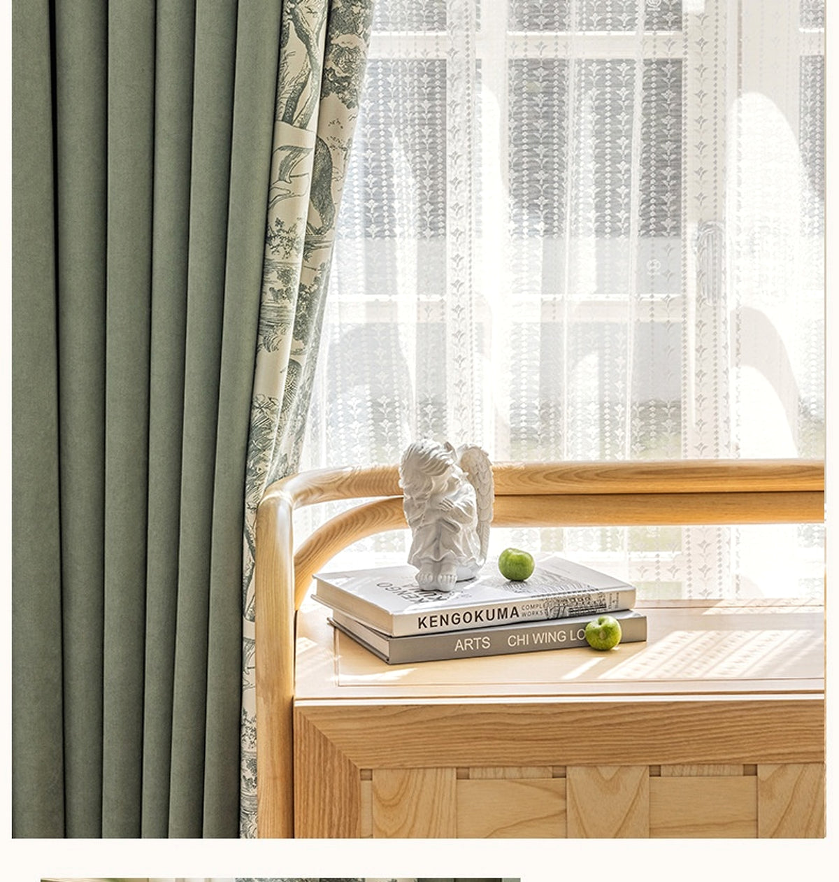VeluxeDrape™ – French Chenille Blackout Curtain for Bedrooms - enhanced image 4