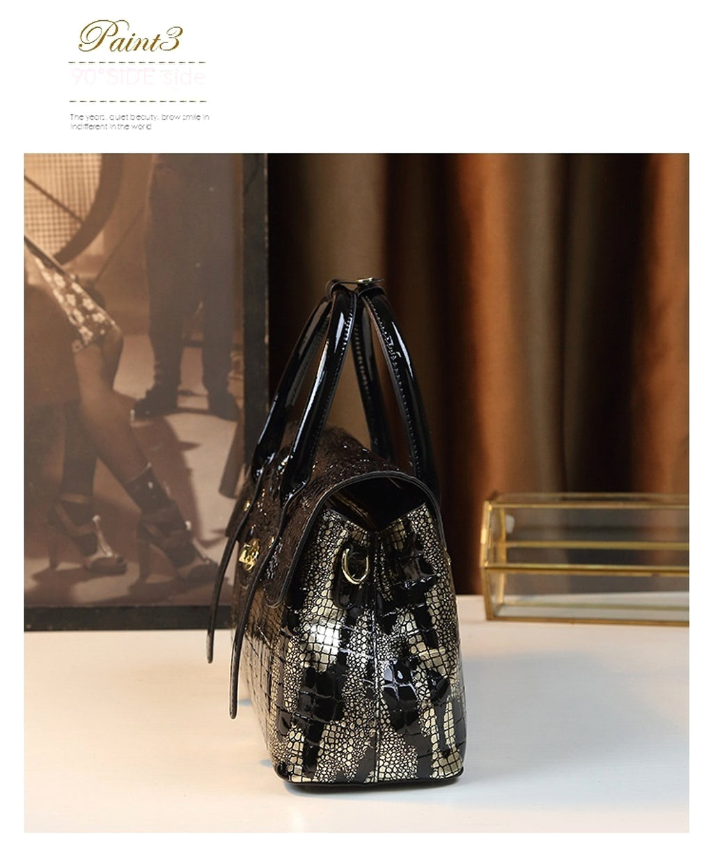 ViperMode™ – Snake Print Shoulder Messenger Bag - enhanced image 4