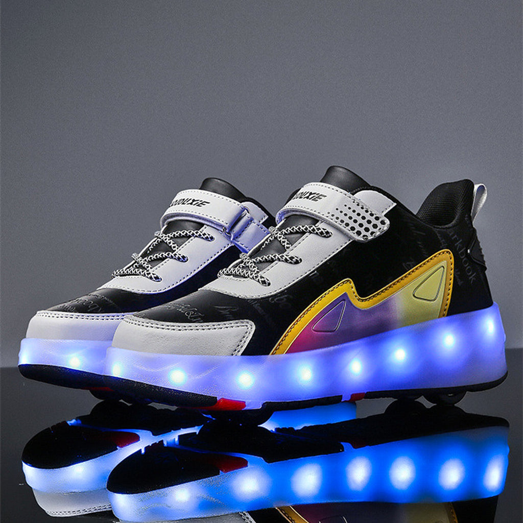 Wear-resisting Four-wheeled Berserker Shoes Roller Skates Roller Skates - enhanced image 4