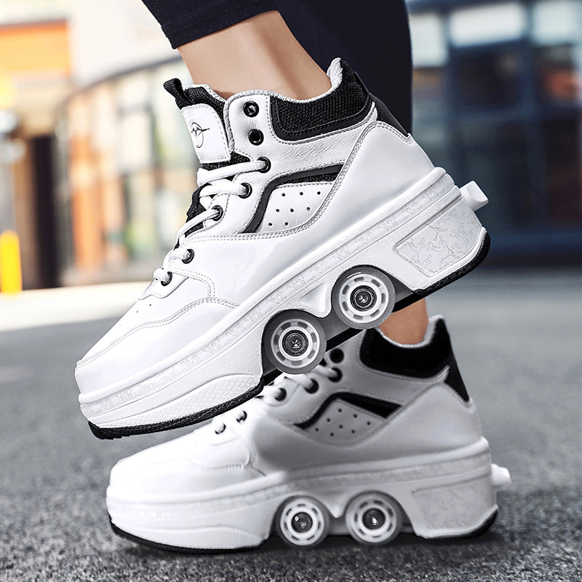 Women's Fashionable Minimalist Retractable Roller Skates - enhanced image 4