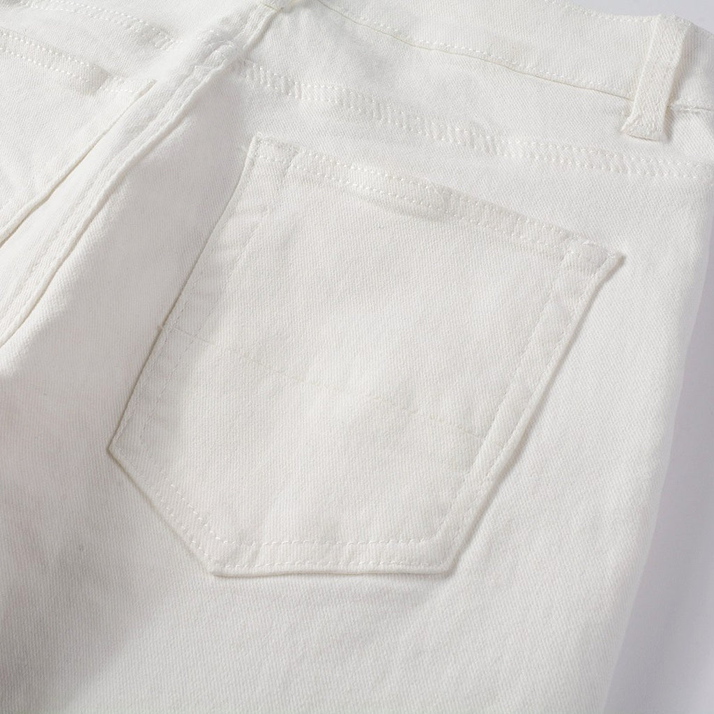 Women's High Street Ripped Stretch Slim Jeans - enhanced image 4