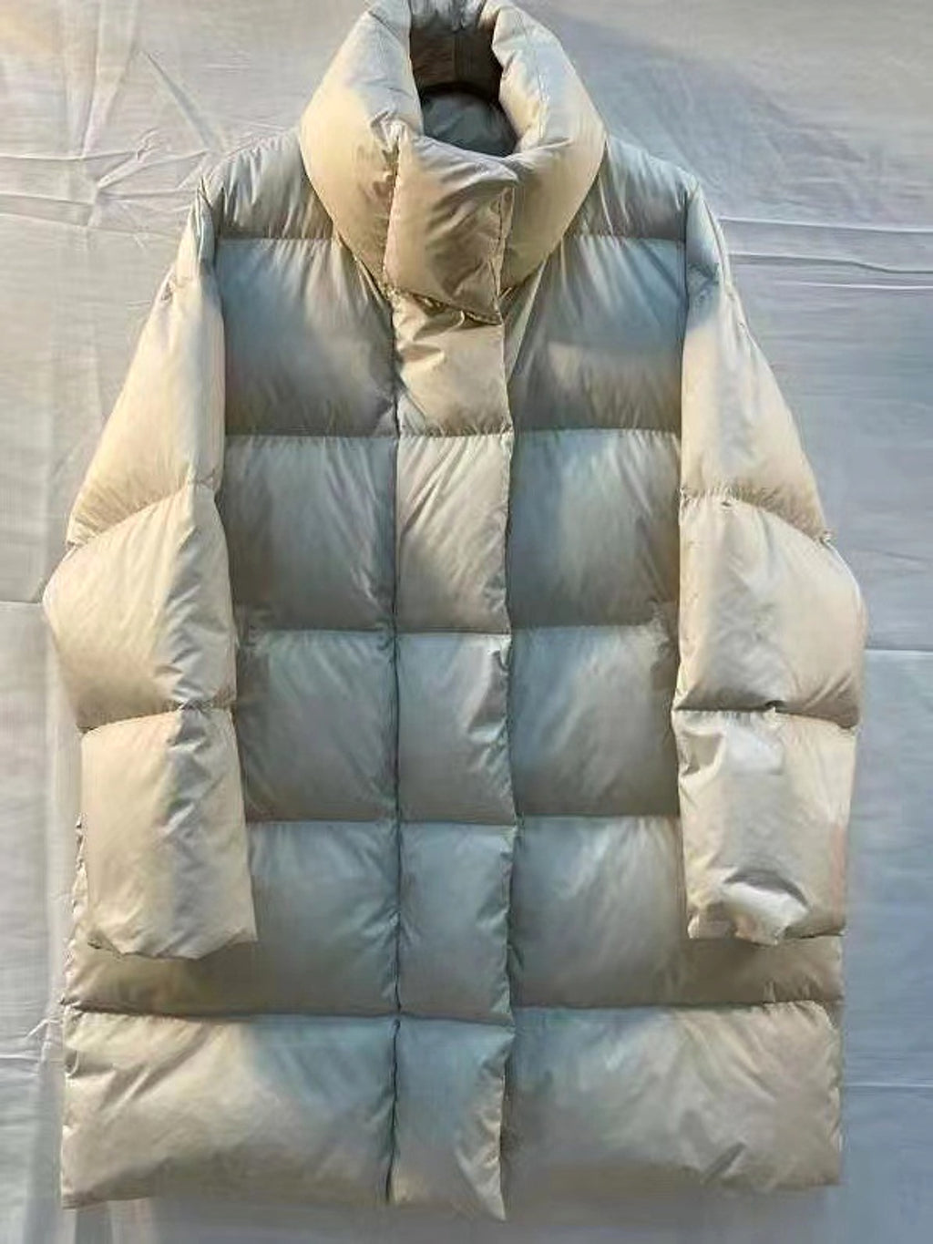 Women's Mid-Length Down Jacket – Ultra Warm with Stand Collar - enhanced image 4