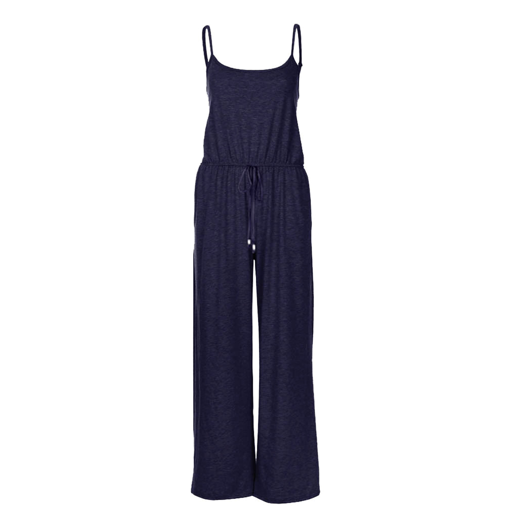 Women's suspenders jumpsuit - enhanced image 4