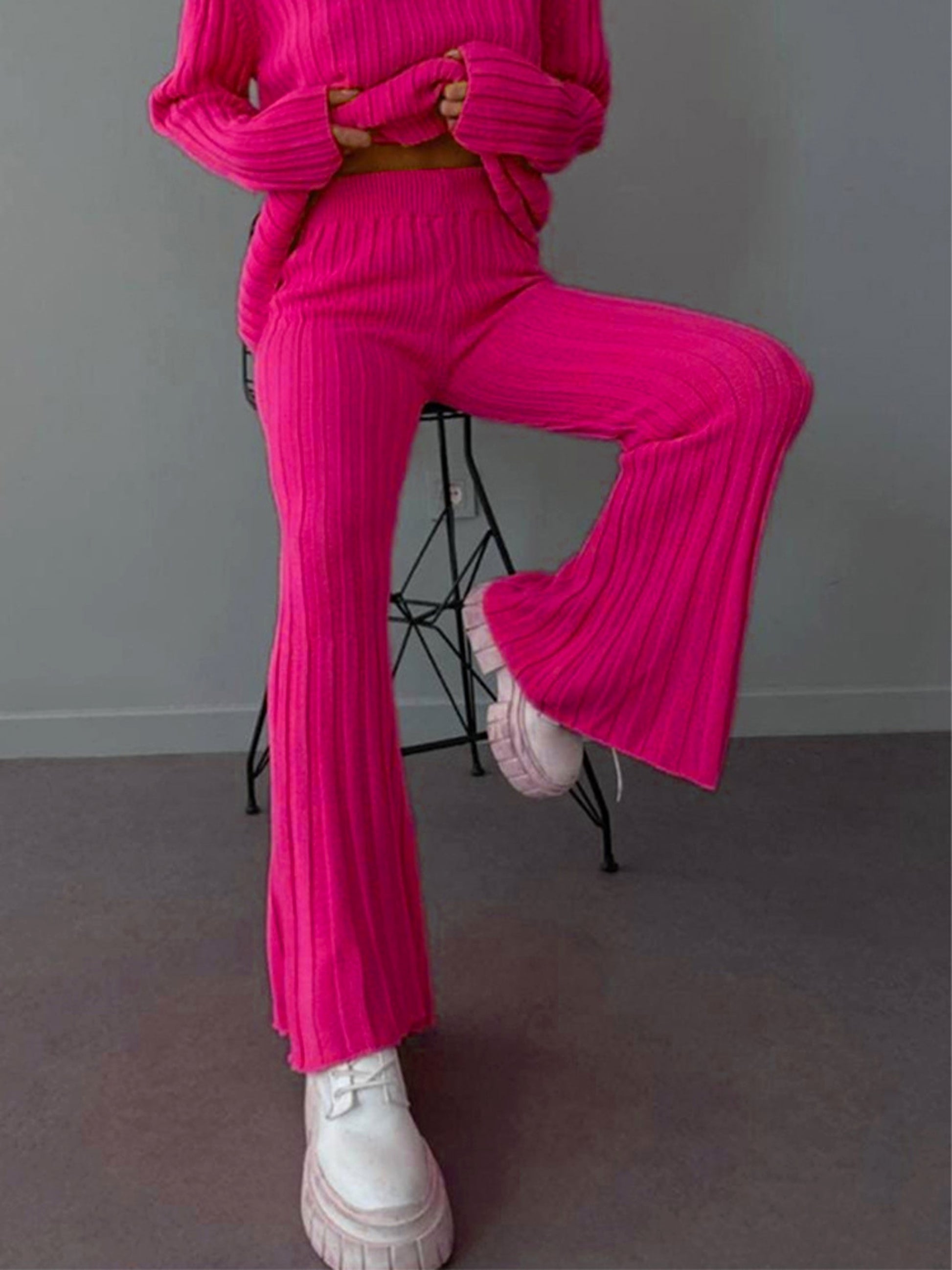 Women's Knitwear Pants Woolen (Tracksuit) - enhanced image 4