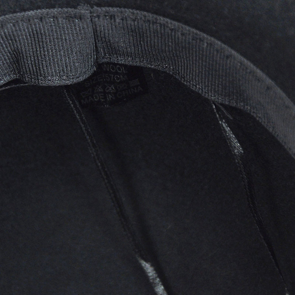 Woolen Big Bow Dome Fisherman's Basin Hat - enhanced image 4