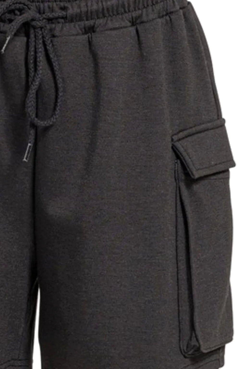Zenana Scuba Thigh Pocket Shorts - enhanced image 4