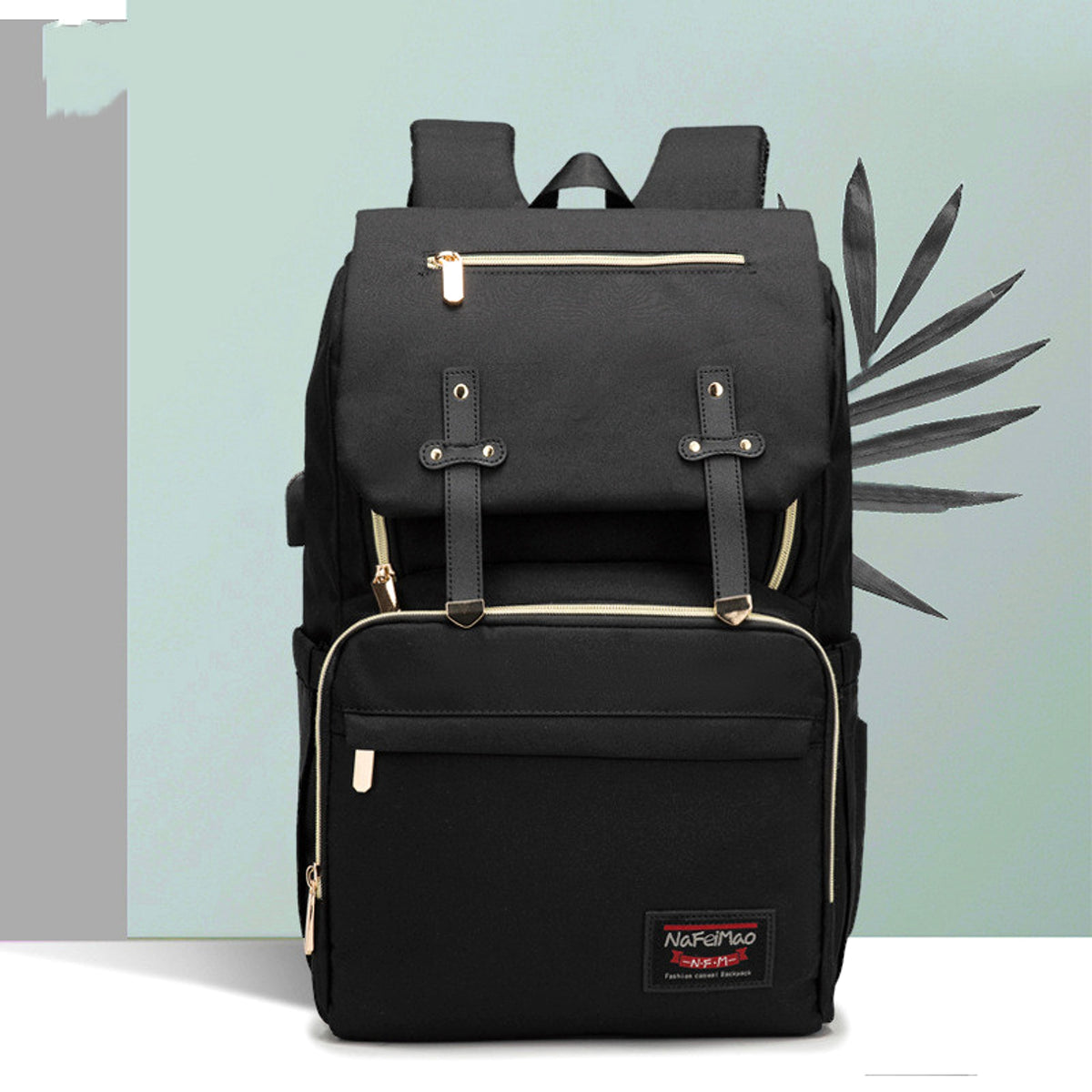 ALLFASHION™ – MommyPro Oxford Diaper Backpack - enhanced image 5