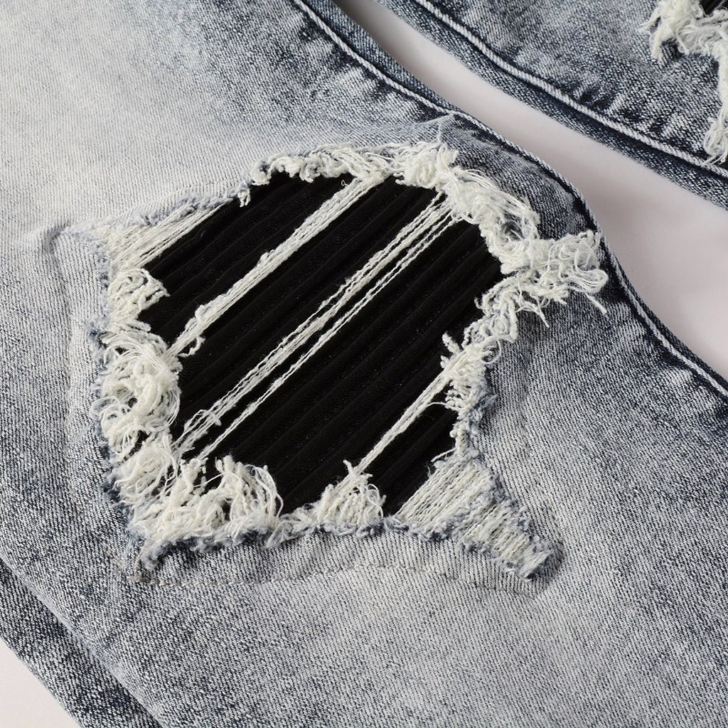 American Retro Jeans Trendy Men - enhanced image 5