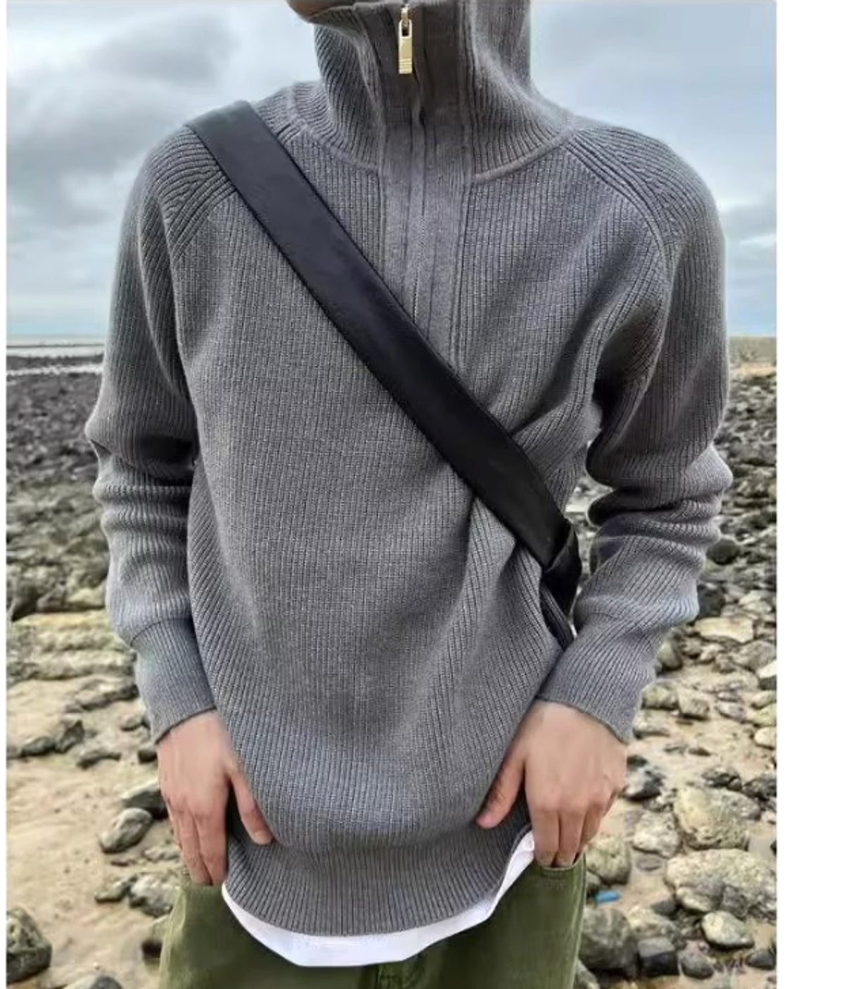 Autumn And Winter Long Sleeves Knitwear - enhanced image 5