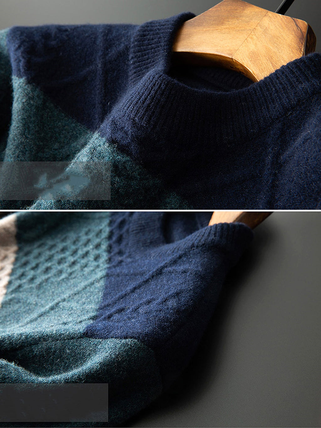 Cashmere Premium Sweater Men's Wear - enhanced image 5