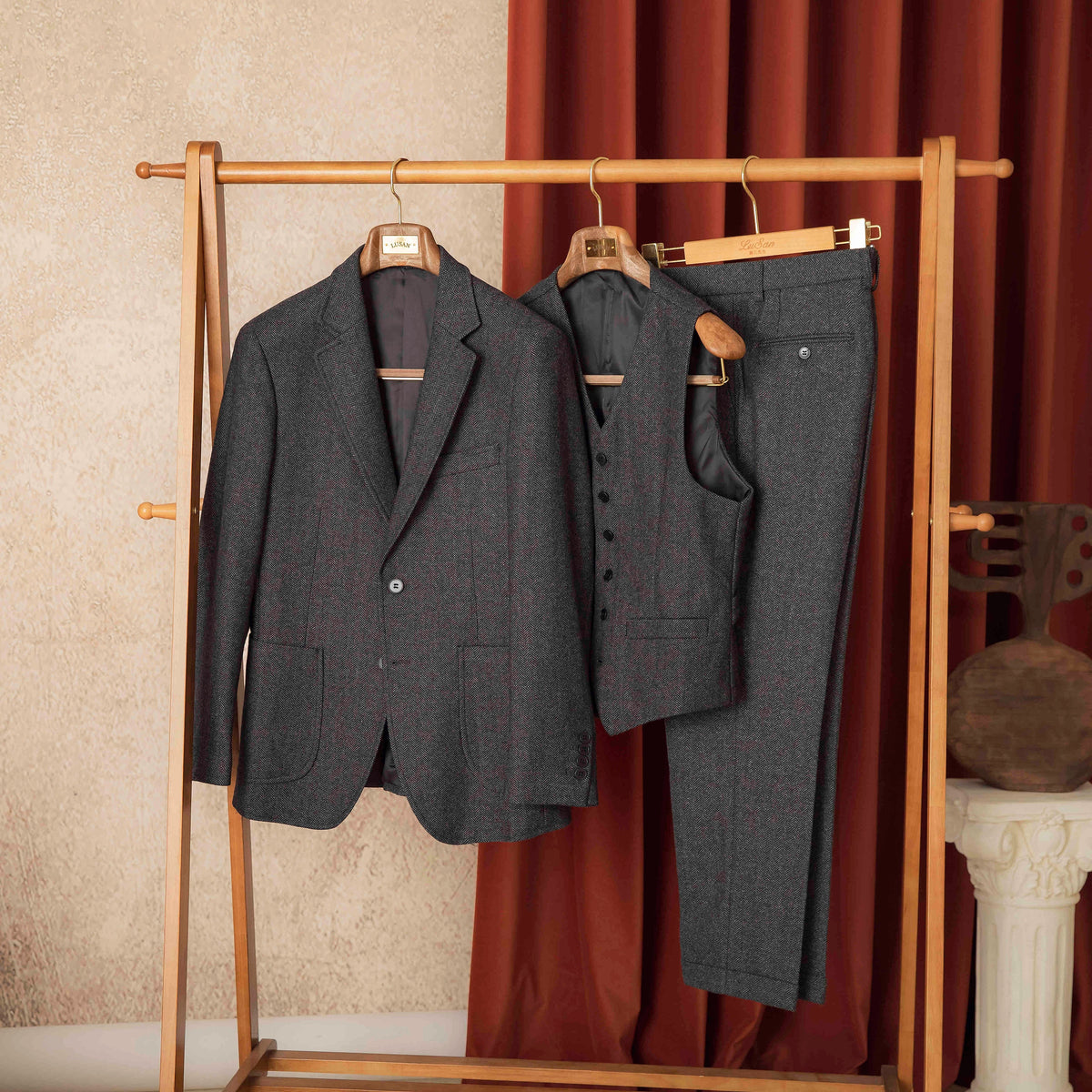 Montedor™ – Retro Wool Slim Suit for Autumn & Winter - enhanced image 5