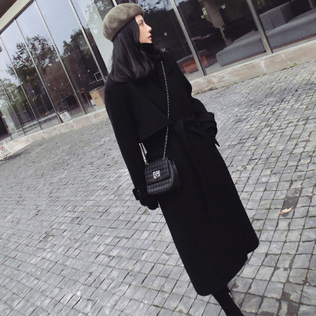 Black Silhouette Overcoat – Haute Edition 25 - enhanced image 5