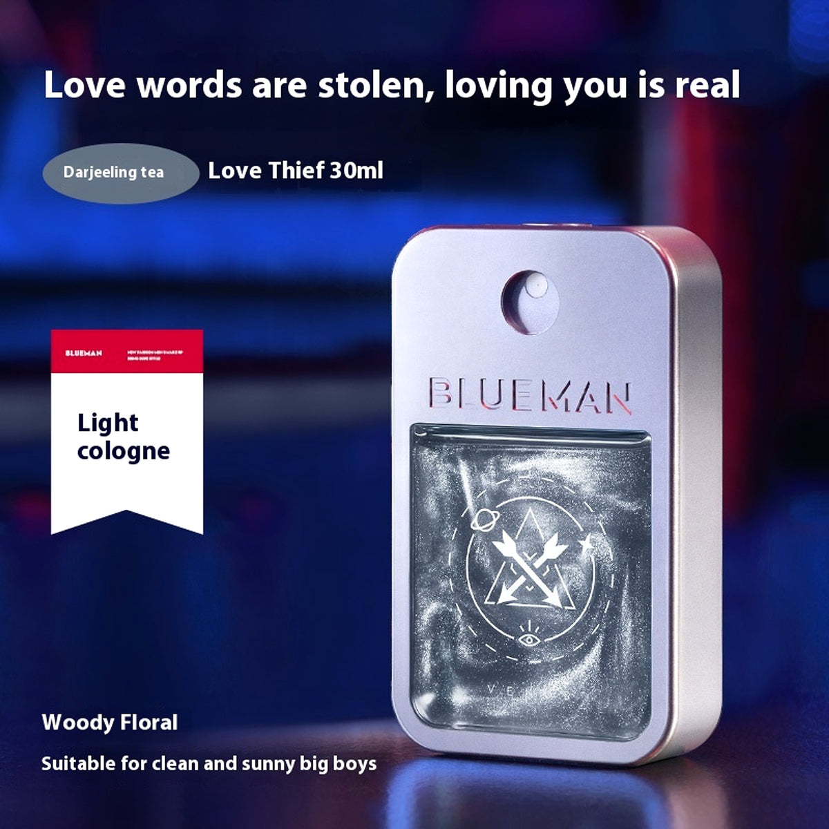 Bluemen Cologne - Men's Perfume Lasting Fragrance - enhanced image 5